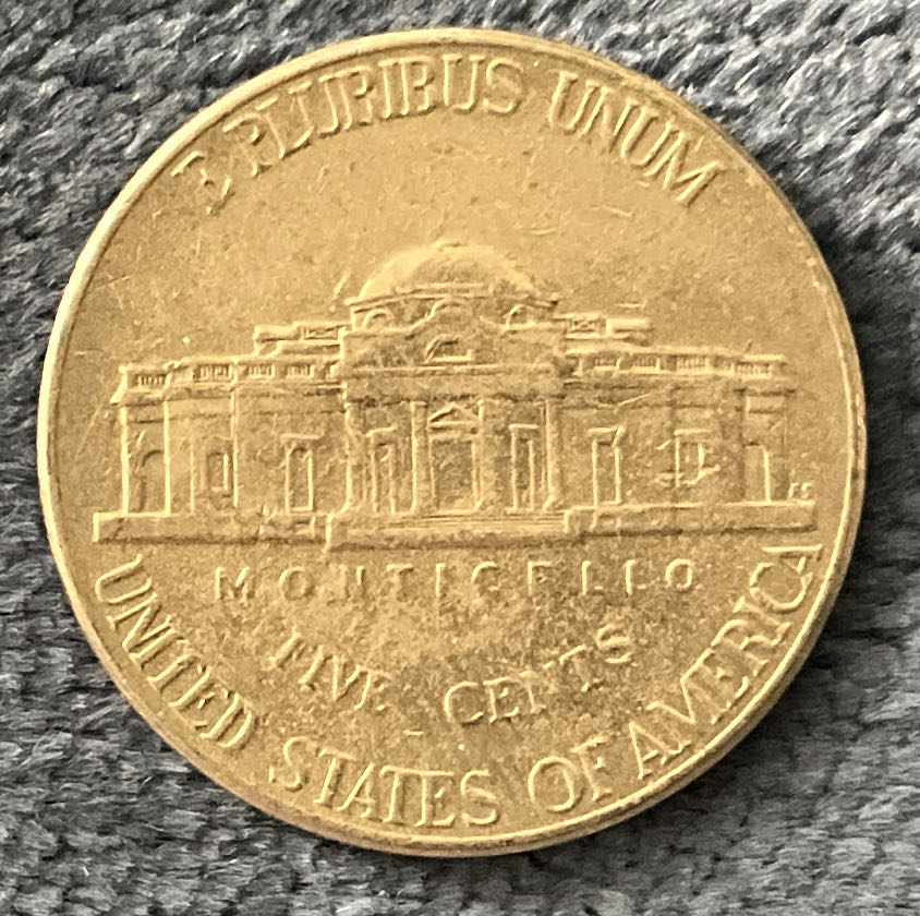 Nickel Jefferson D 2008 3  coin collectible - Main Image 2