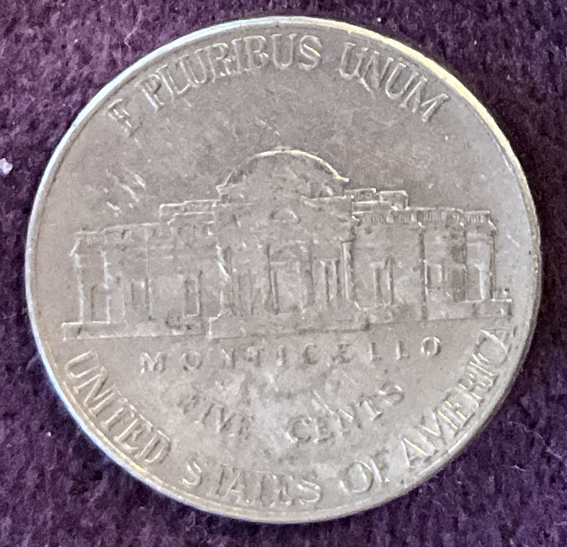 Nickel Jefferson D 2008 3  coin collectible - Main Image 4