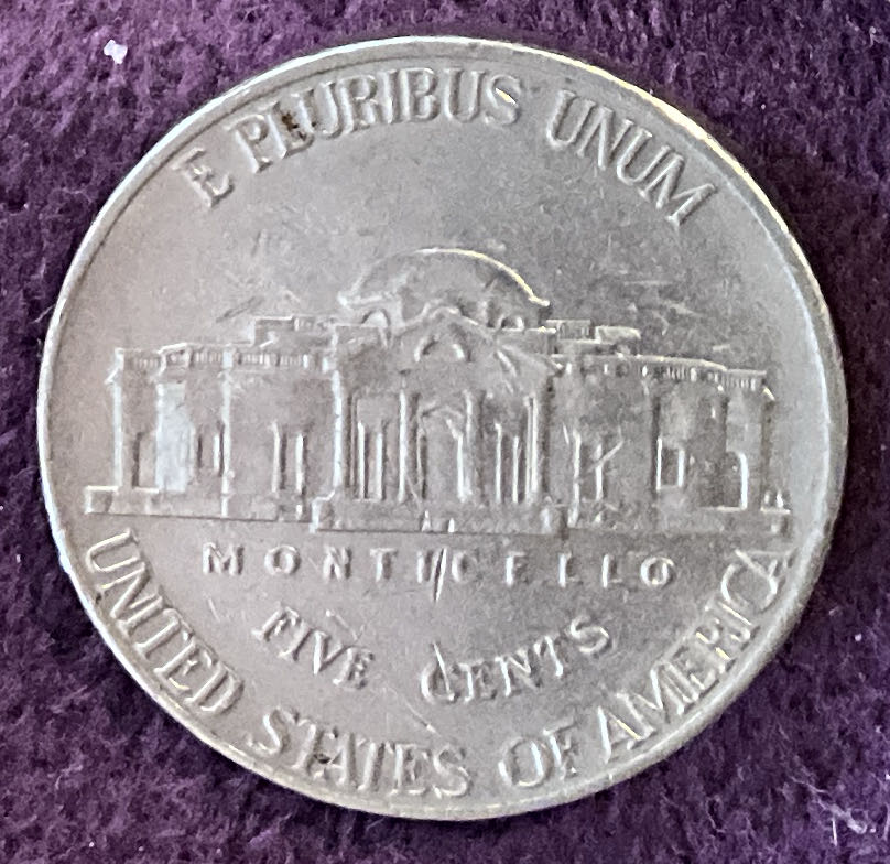 Nickel Jefferson D 2008 4  coin collectible - Main Image 4