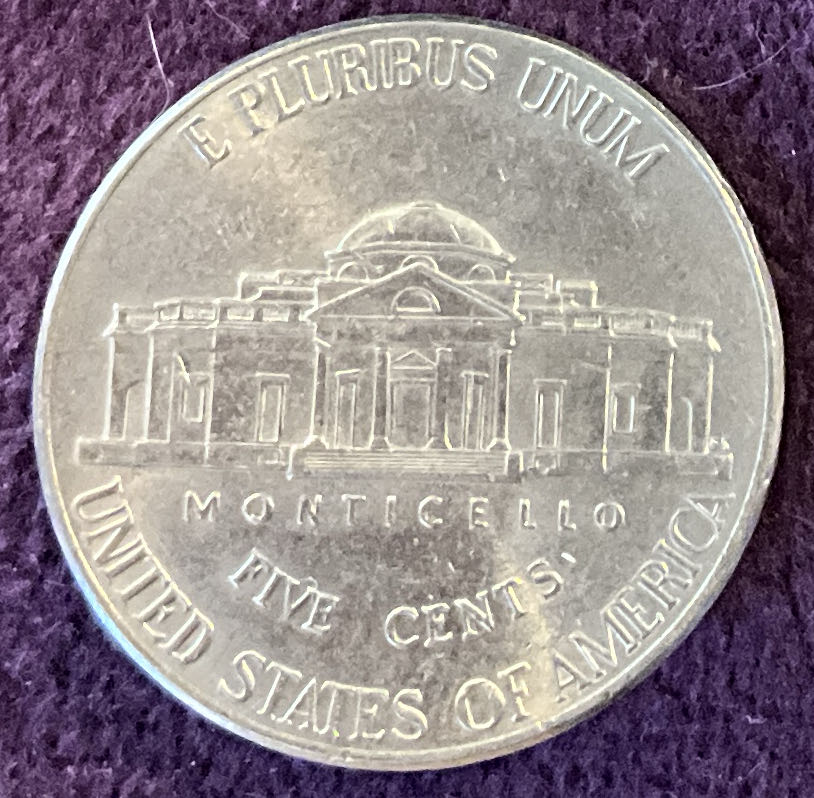 Nickel Jefferson P 2008 1  coin collectible - Main Image 4