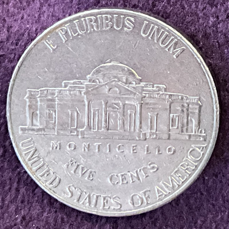 Nickel Jefferson D 2011 1  coin collectible - Main Image 4