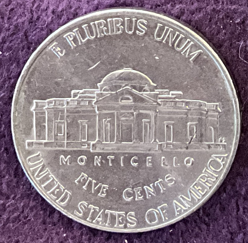 Nickel Jefferson D 2011 4  coin collectible - Main Image 4