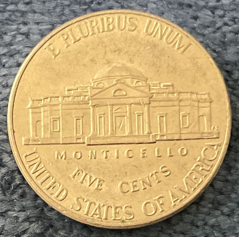 Nickel Jefferson D 2011 6  coin collectible - Main Image 2