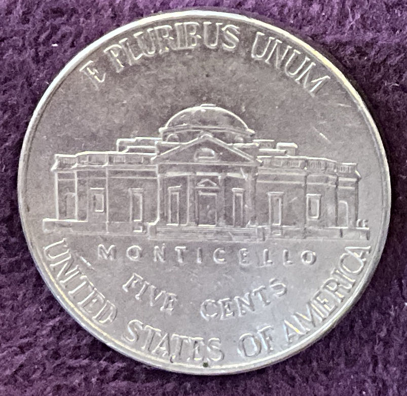 Nickel Jefferson D 2011 6  coin collectible - Main Image 4