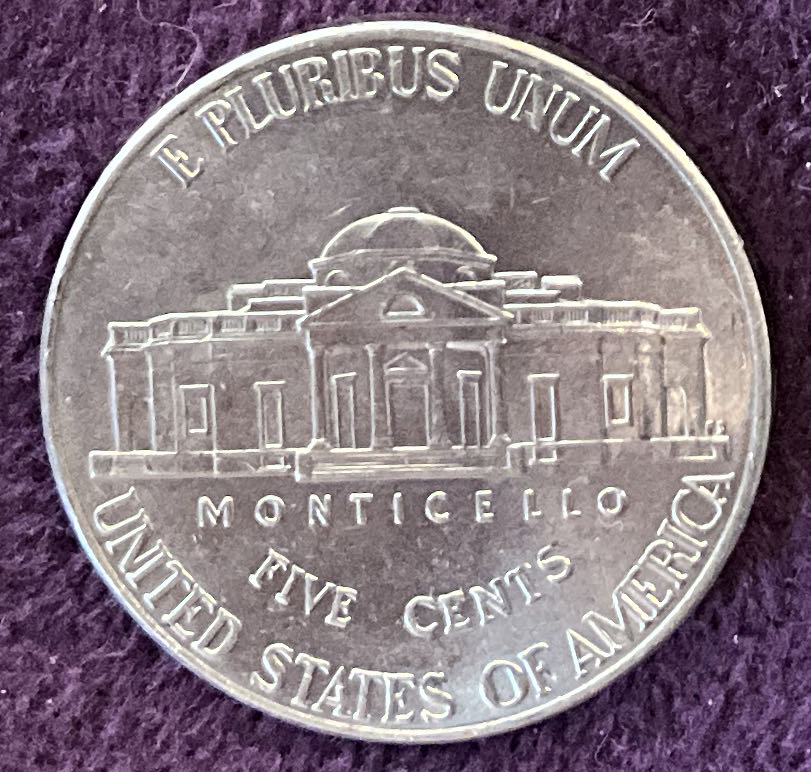 Nickel Jefferson D 2012 1  coin collectible - Main Image 4