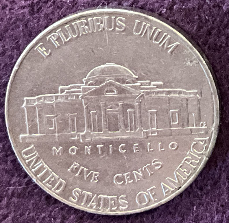 Nickel Jefferson D 2012 2  coin collectible - Main Image 4