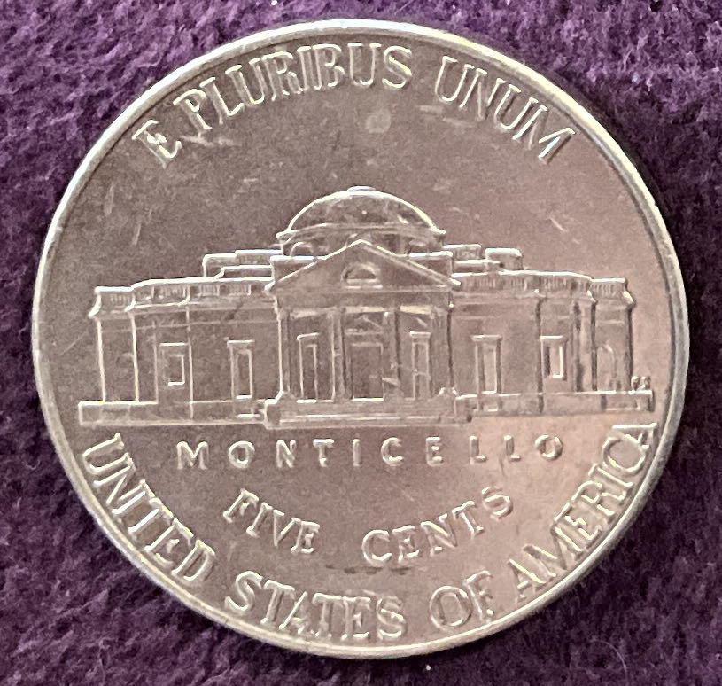 Nickel Jefferson D 2012 3  coin collectible - Main Image 4