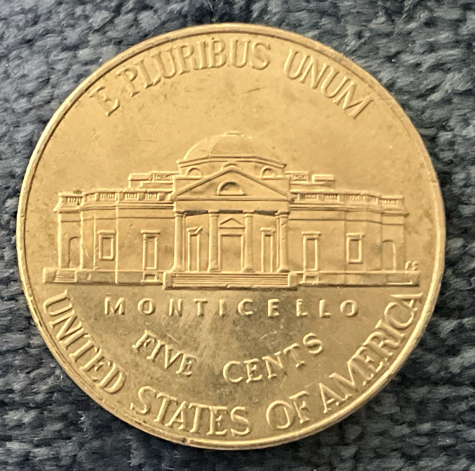 Nickel Jefferson D 2013 1  coin collectible - Main Image 2