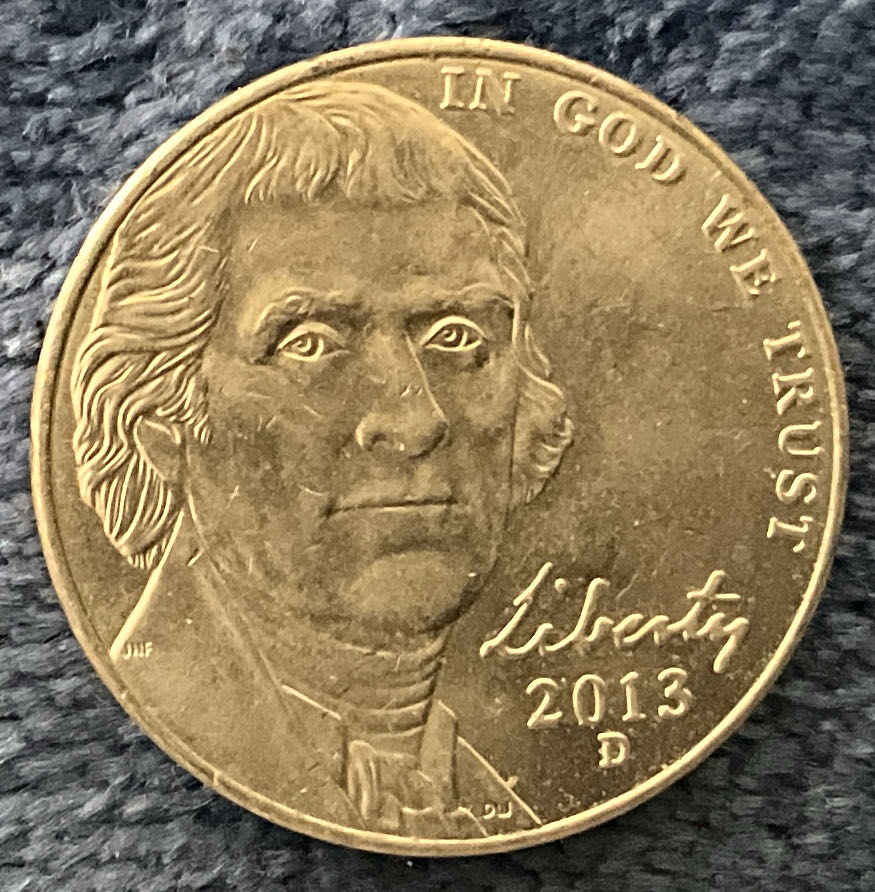 Nickel Jefferson P 2005 1