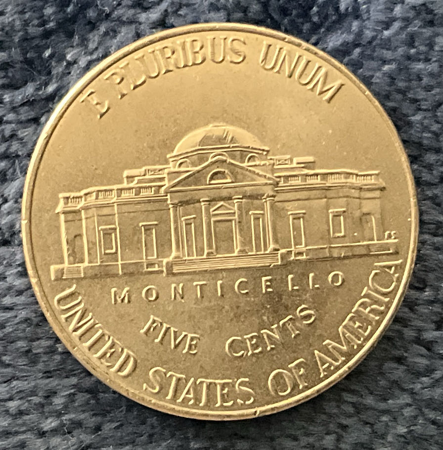 Nickel Jefferson D 2013 2  coin collectible - Main Image 2