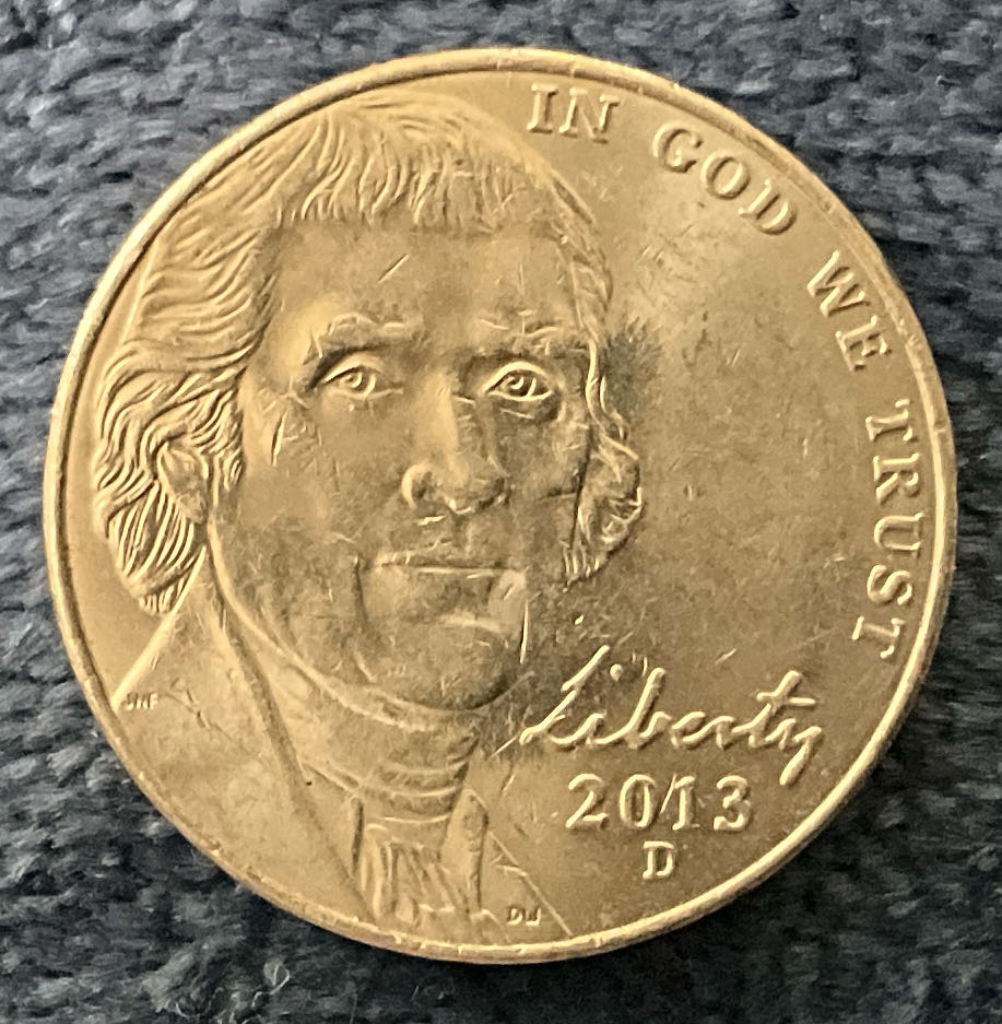 US Medal Flowing Hair