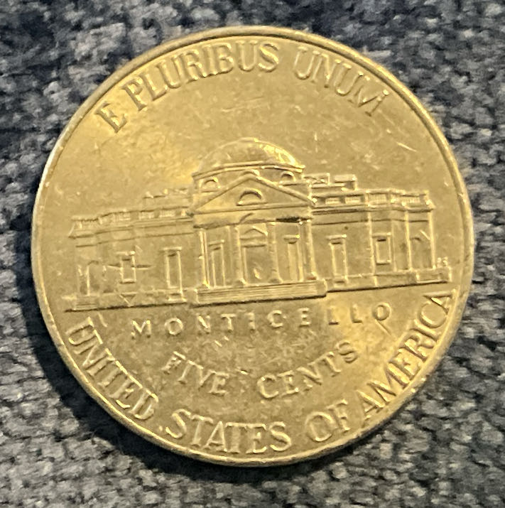 Nickel Jefferson D 2013 6  coin collectible - Main Image 2