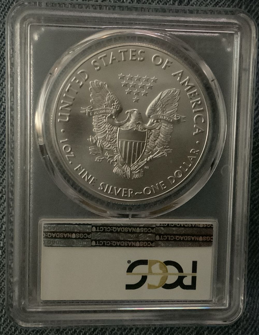 2006 W Silver American Eagle $1 PCGS PR69 DCAM  coin collectible - Main Image 4