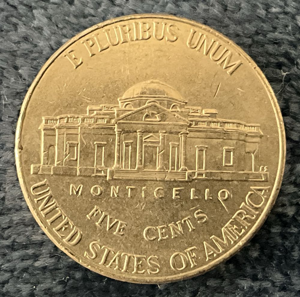 Nickel Jefferson 2015 D 4  coin collectible - Main Image 2