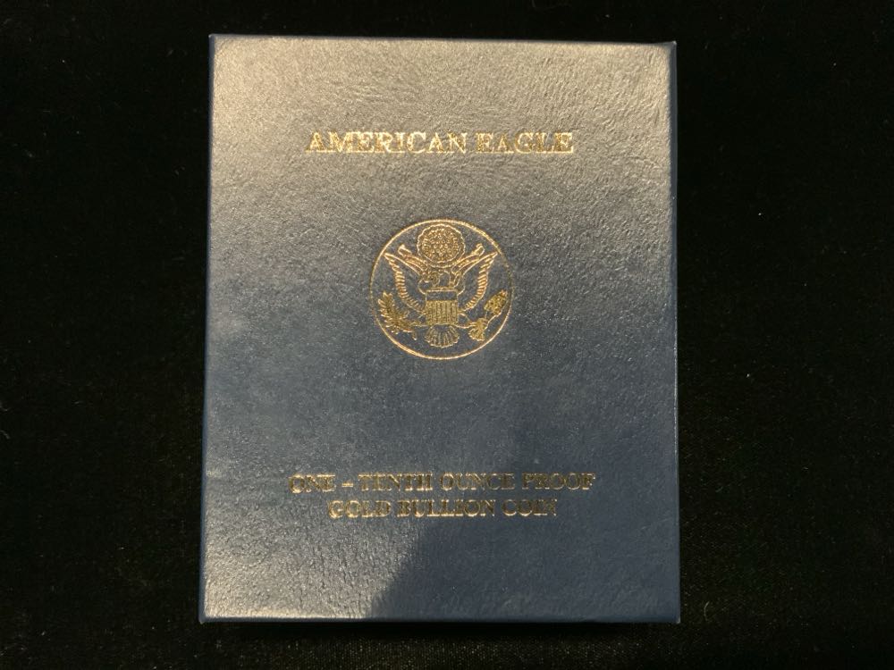 2008 Amer Gold Eagle Proof 1/10 $5 Original Packaging  coin collectible - Main Image 4