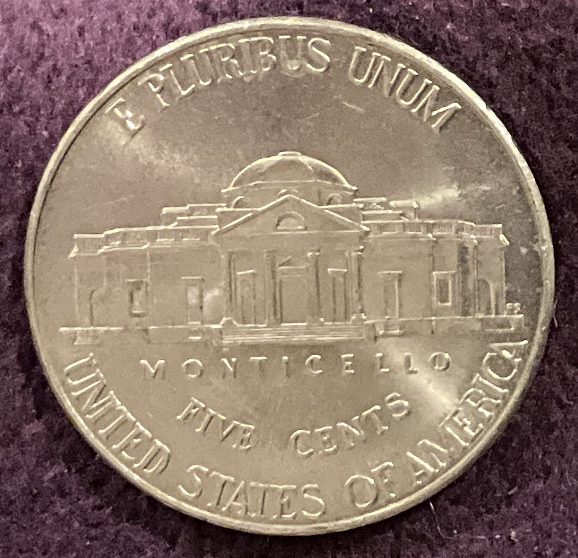 Nickel Jefferson 2016 D 1  coin collectible - Main Image 3