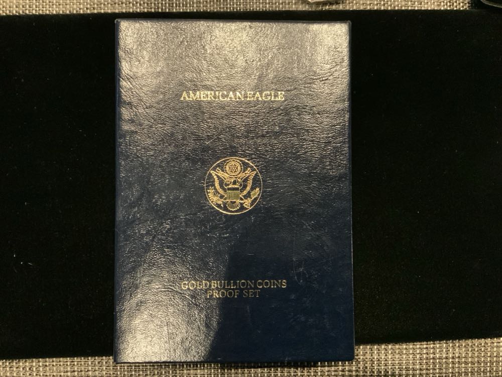 1989 American Eagle Gold Billion Proof (4) Coin Set  coin collectible - Main Image 3