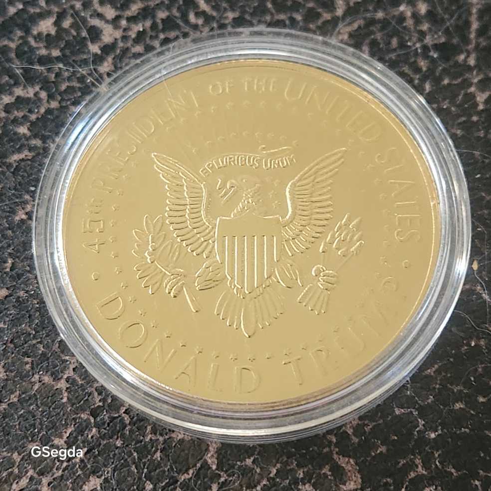 Donald Trump 45th  coin collectible - Main Image 2