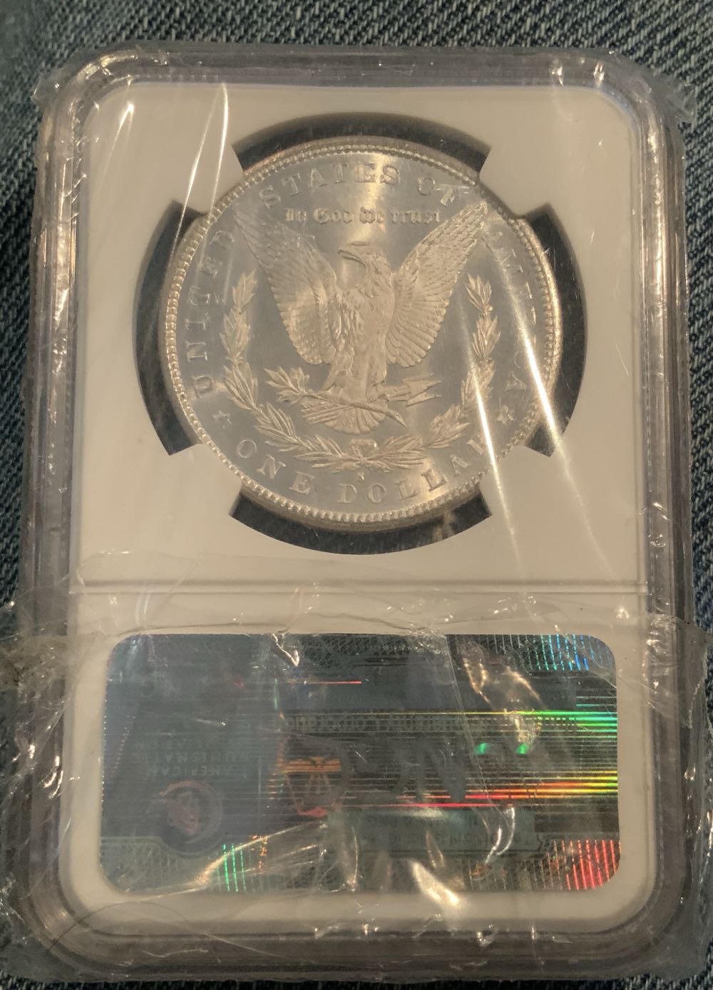 1880 S Morgan $1 NGC MS66  coin collectible - Main Image 2