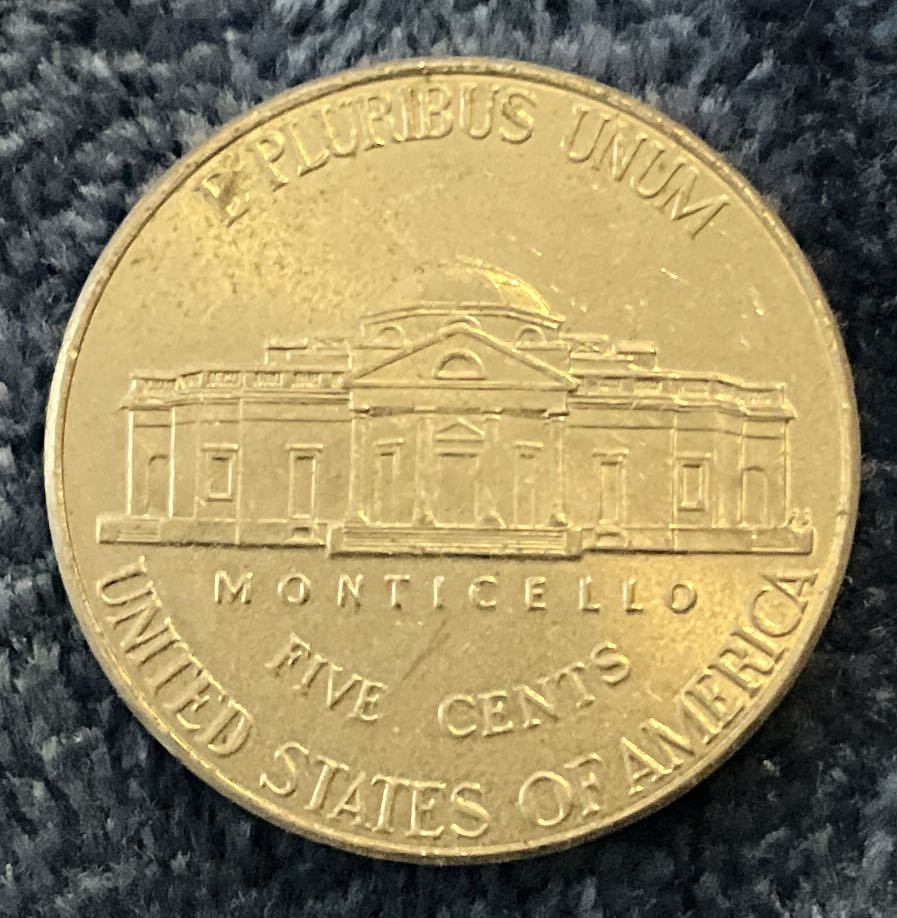 Nickel Jefferson 2016 D  coin collectible - Main Image 2