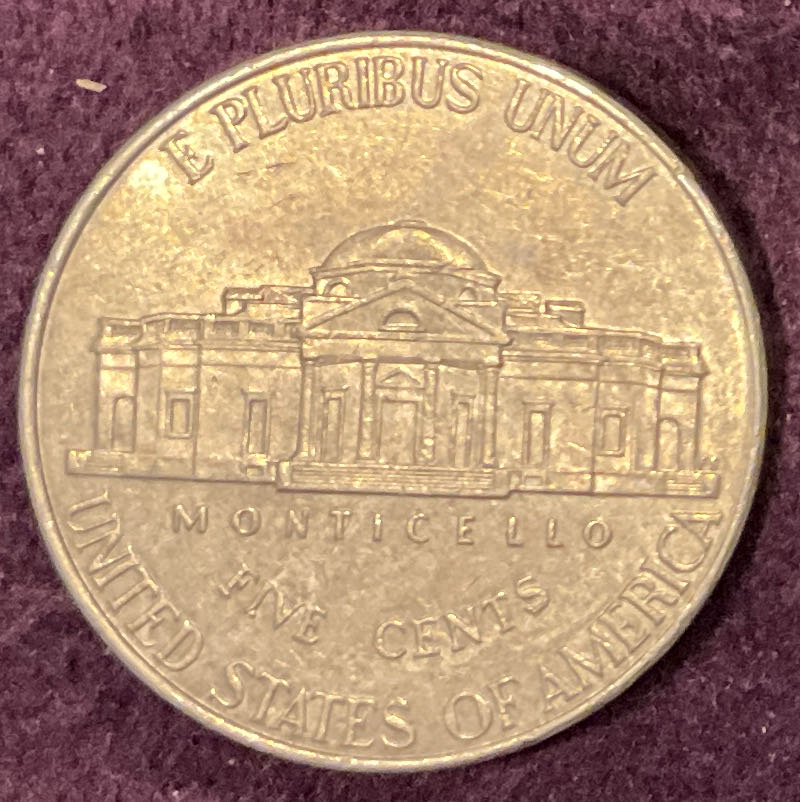 Nickel Jefferson 2016 D  coin collectible - Main Image 4