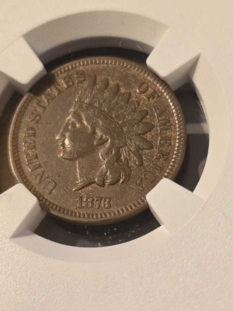 1873 Indian Head Double Obv FS-101 Closed 3 NGC VF30  coin collectible - Main Image 4