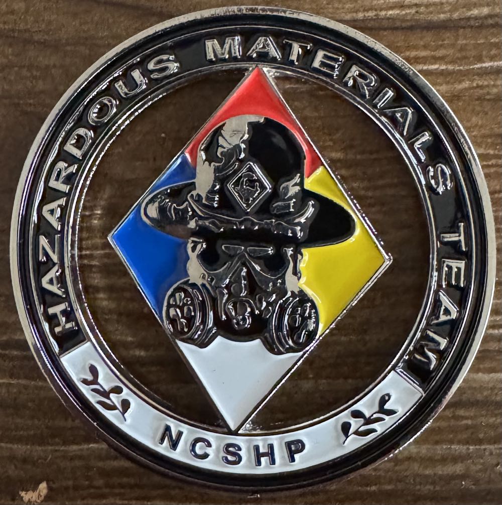 NCSHP HAZMAT TEAM  coin collectible - Main Image 2