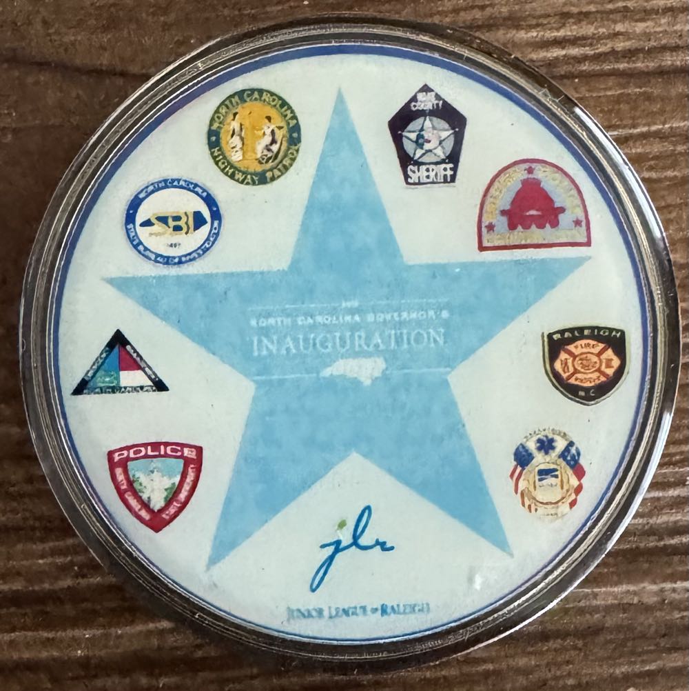 NC GOV INAUGURATION 2017  coin collectible - Main Image 2