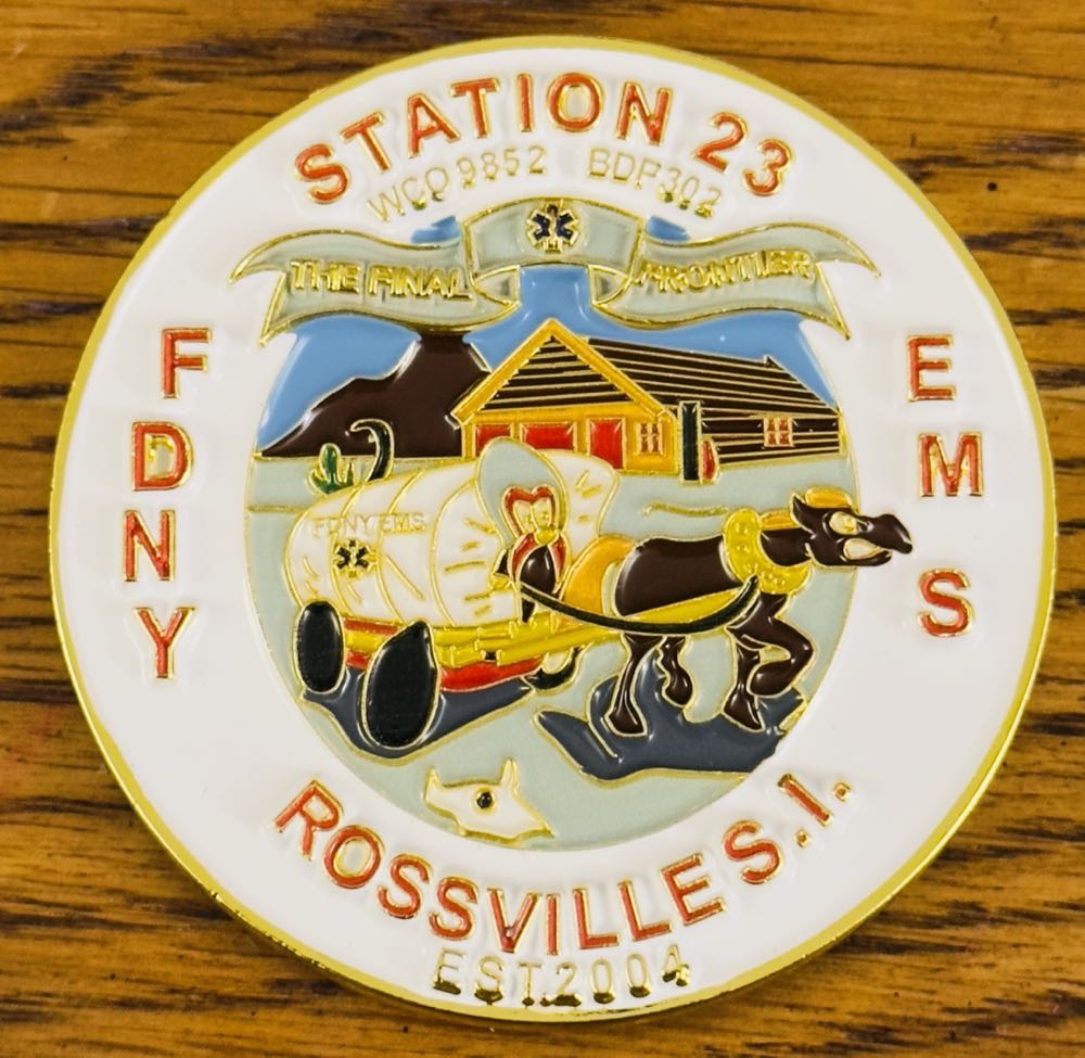 FDNY E168  coin collectible - Main Image 2