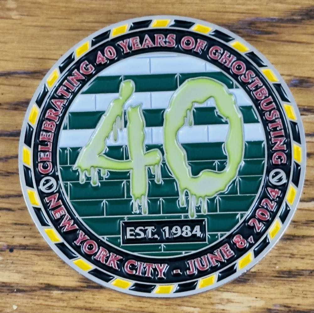 FDNY L8 - Ghostbusters 40th  coin collectible - Main Image 2