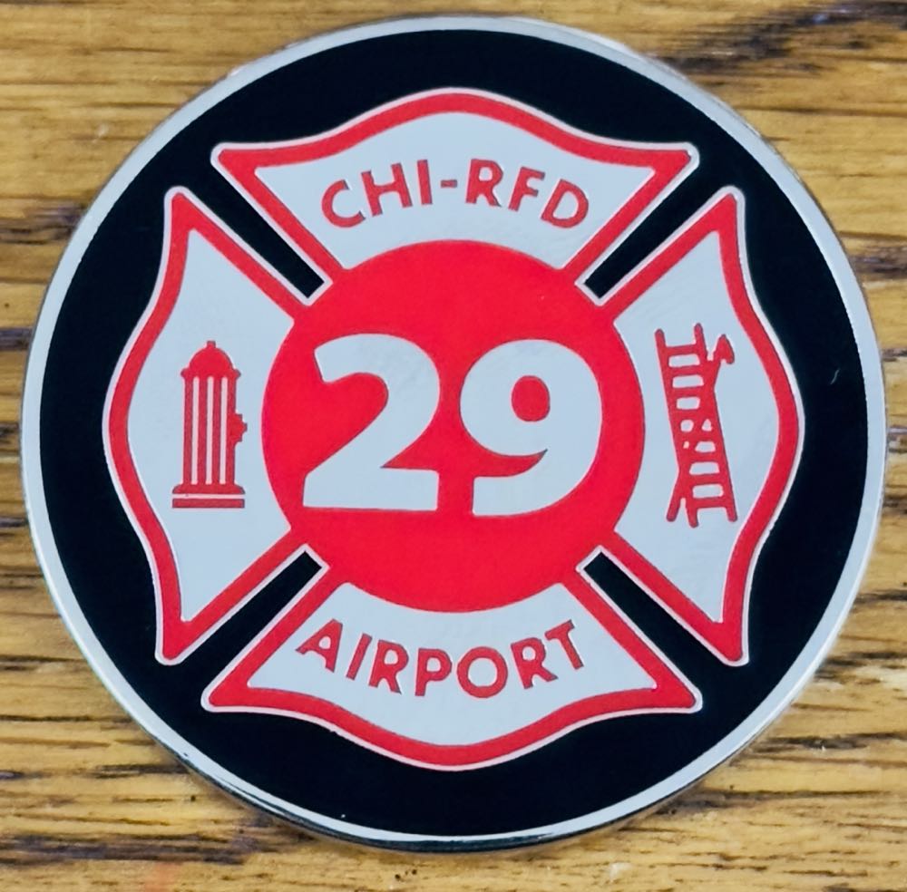 Chicago-Rockford ARFF  coin collectible - Main Image 2