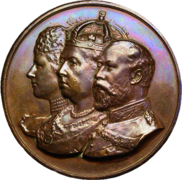 Opening Of Tower Bridge Medal  coin collectible - Main Image 2