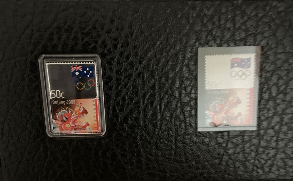 2008 Olympic Games Beijing Legal Tender Stamp - Coin Limited Edition 8000  coin collectible [Barcode 9312650358792] - Main Image 3