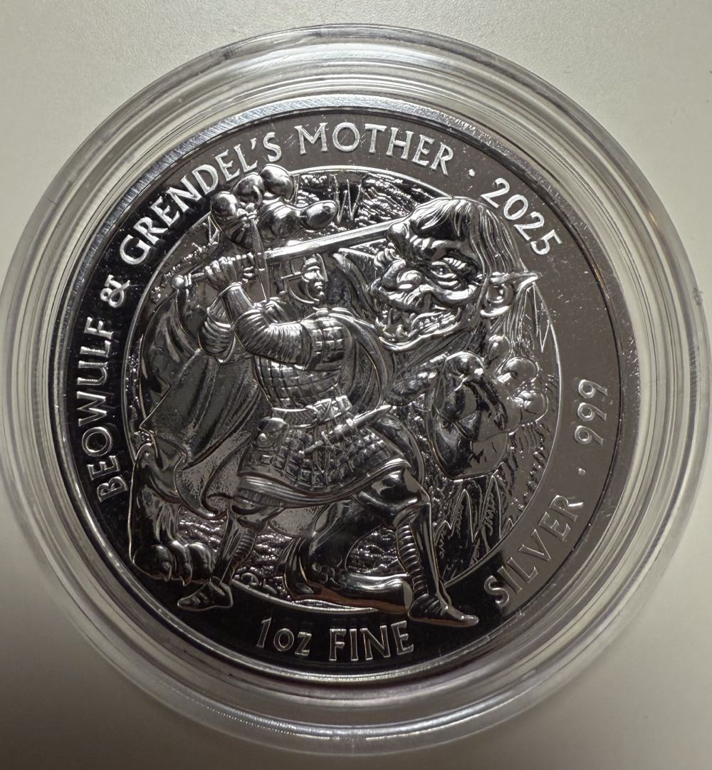 Myths and Legends - Beowulf and Grendel‘s Mother  coin collectible - Main Image 3