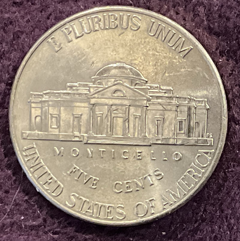 Nickel Jefferson 2021 D 1  coin collectible - Main Image 4