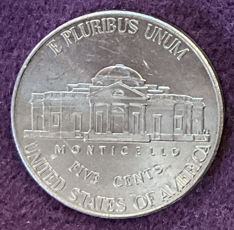 Nickel Jefferson 2017 D 2  coin collectible - Main Image 4