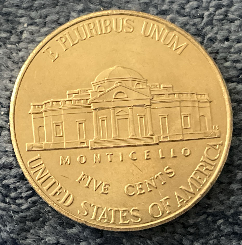 Nickel Jefferson 2017 D 4  coin collectible - Main Image 2