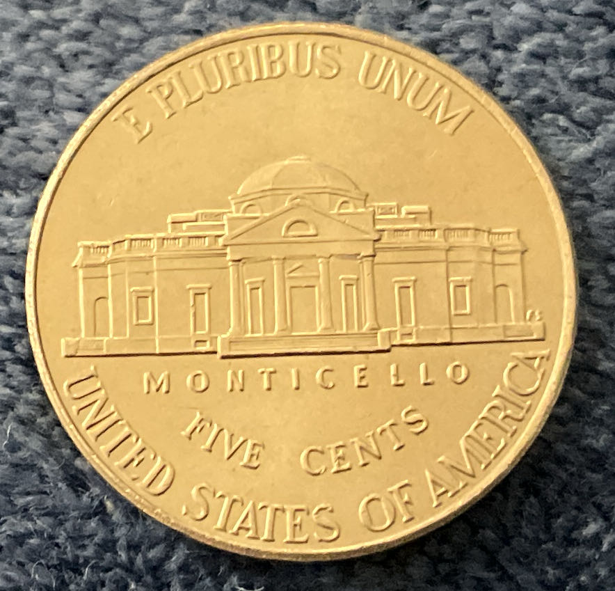 Nickel Jefferson 2018 D 2  coin collectible - Main Image 2