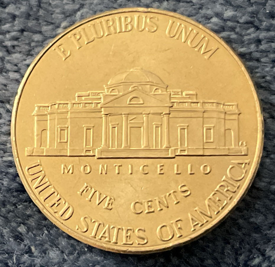 Nickel Jefferson 2018 D 3  coin collectible - Main Image 2