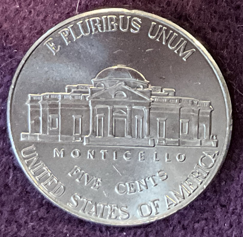 Nickel Jefferson 2018 D 3  coin collectible - Main Image 4