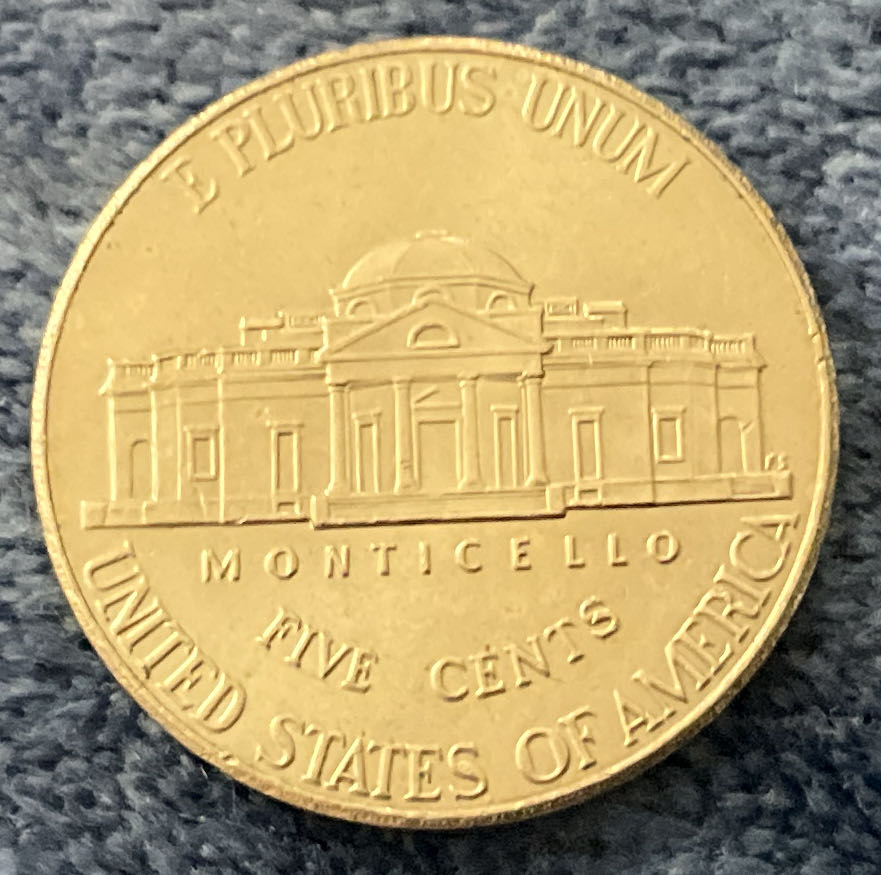 Nickel Jefferson 2018 D 5  coin collectible - Main Image 2