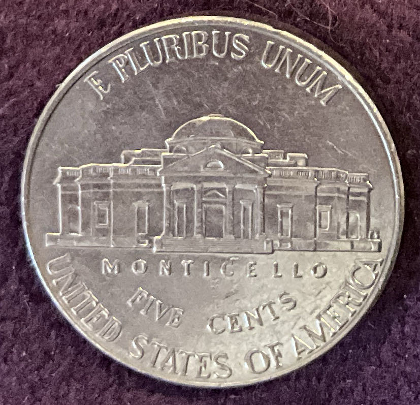 Nickel Jefferson 2018 D 5  coin collectible - Main Image 4