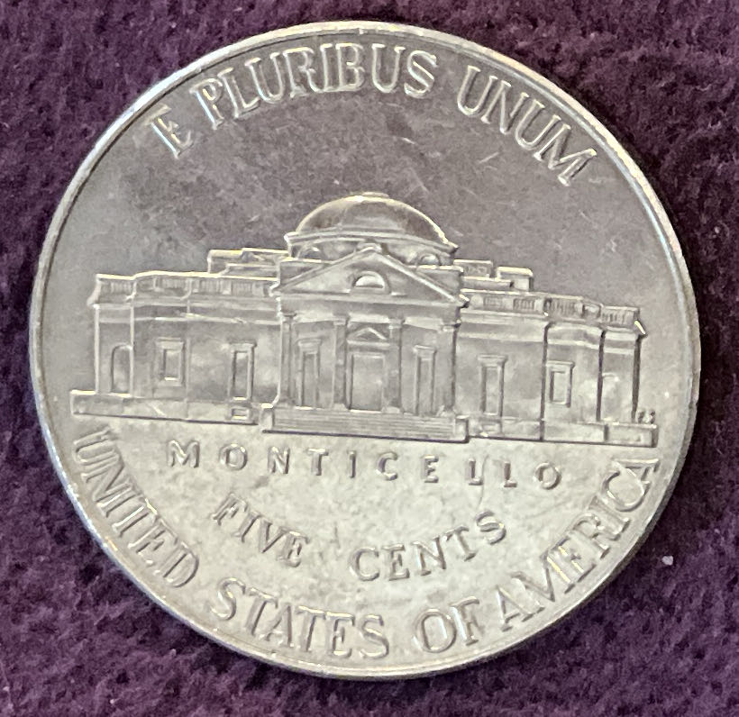 Nickel Jefferson 2019 D 1  coin collectible - Main Image 4
