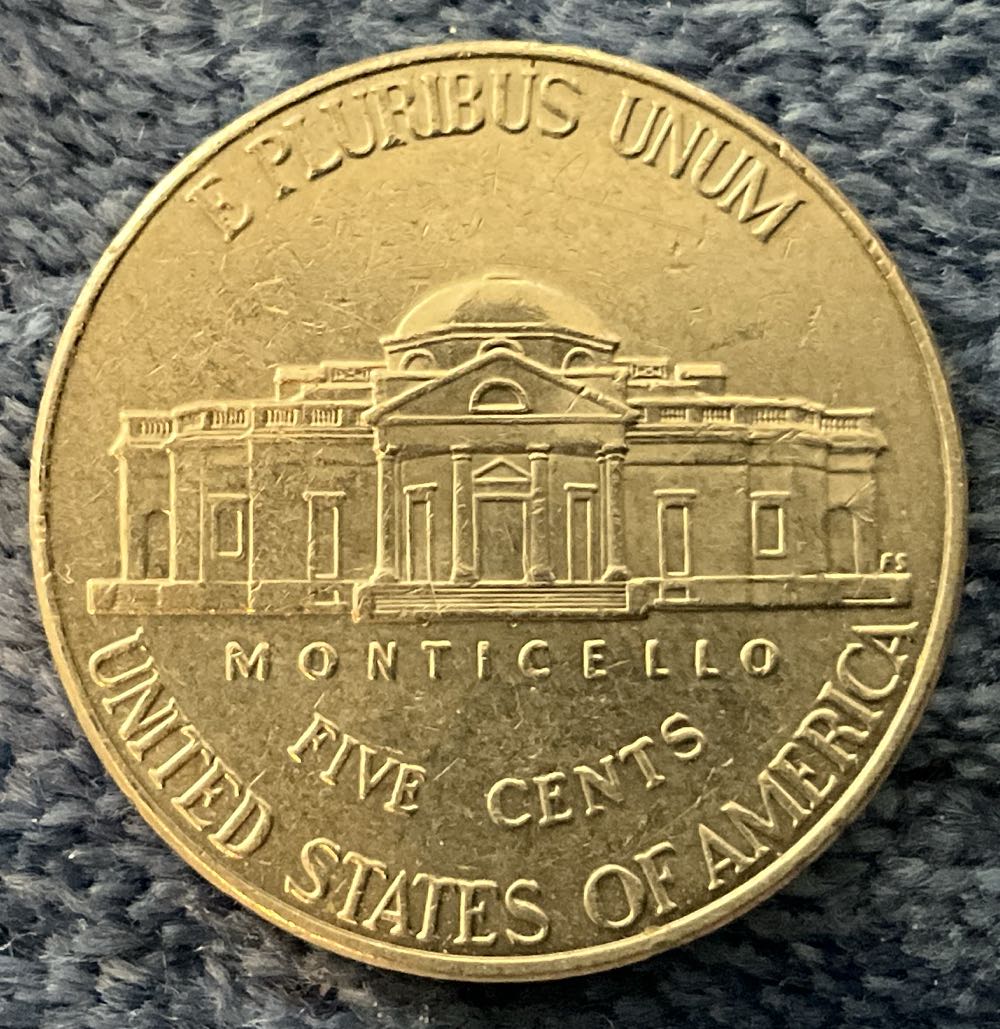 Nickel Jefferson 2019 D 2  coin collectible - Main Image 2
