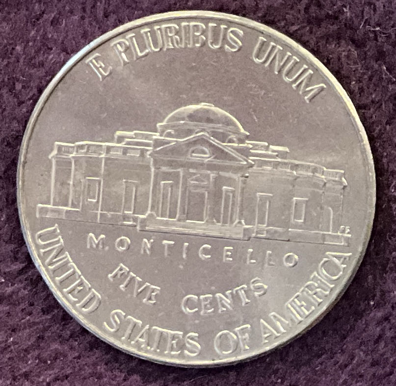 Nickel Jefferson 2019 D 3  coin collectible - Main Image 4