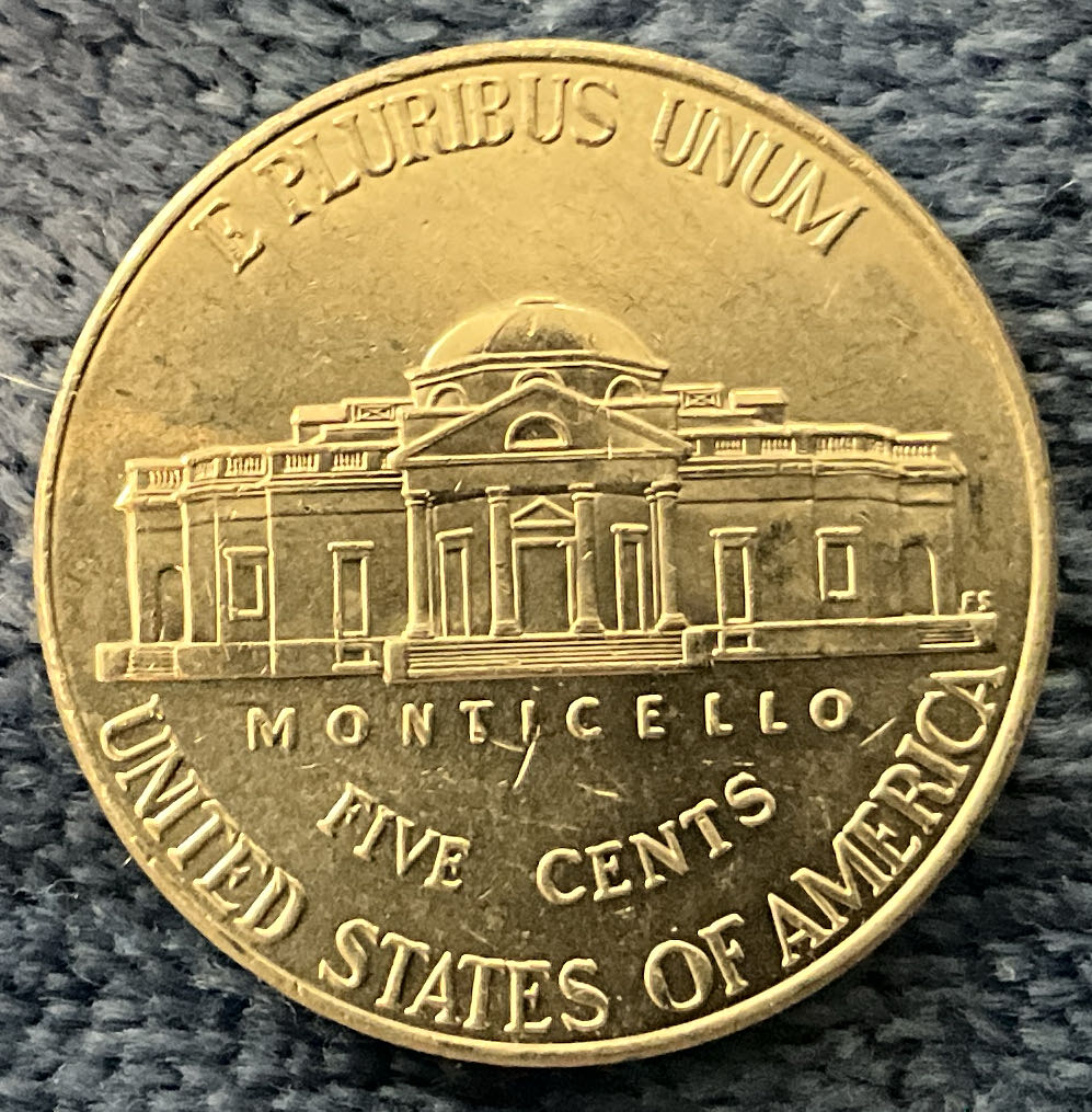 Nickel Jefferson 2019 D 4  coin collectible - Main Image 2