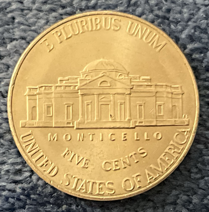 Nickel Jefferson 2020 D 1  coin collectible - Main Image 2