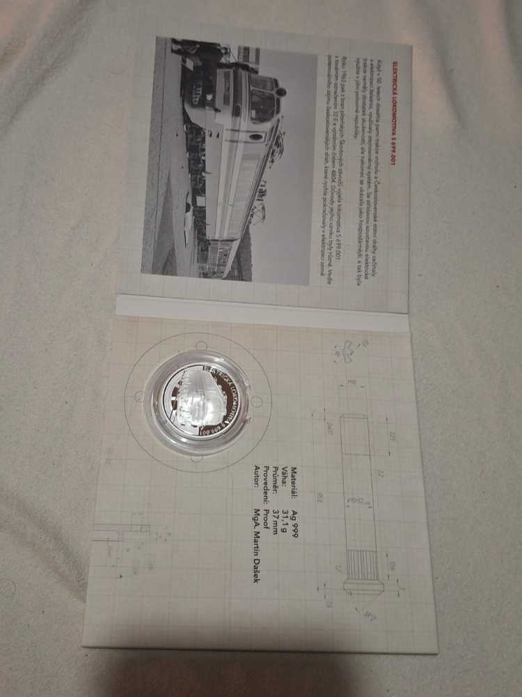 On Wheels - Electric locomotive S 699.001   coin collectible - Main Image 4
