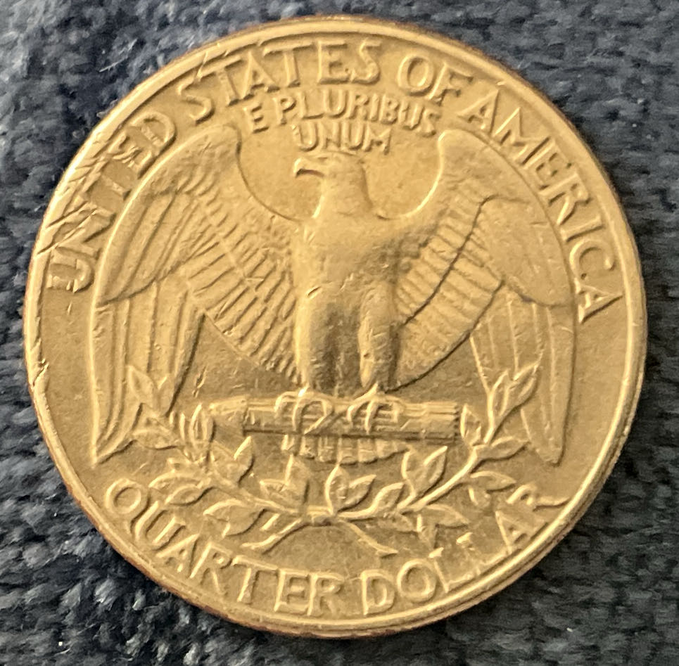 Quarter Washington 1982 D 8  coin collectible - Main Image 2