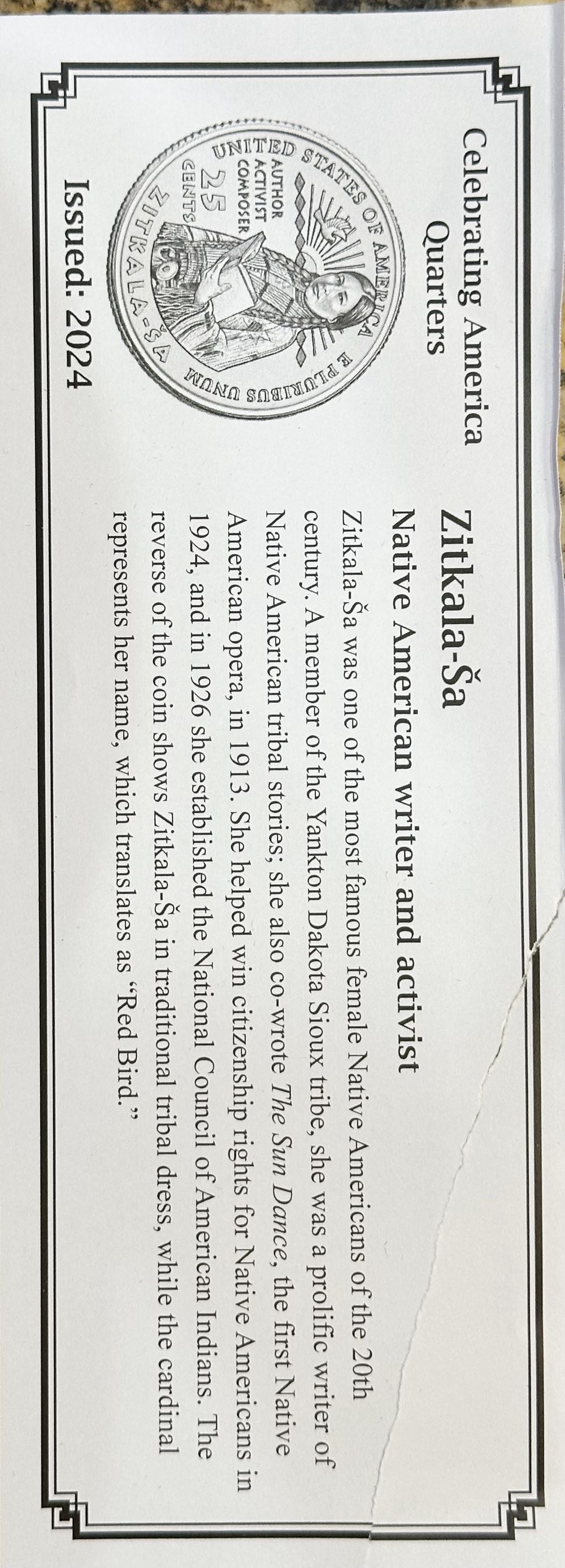 Quarter American Women  coin collectible - Main Image 3